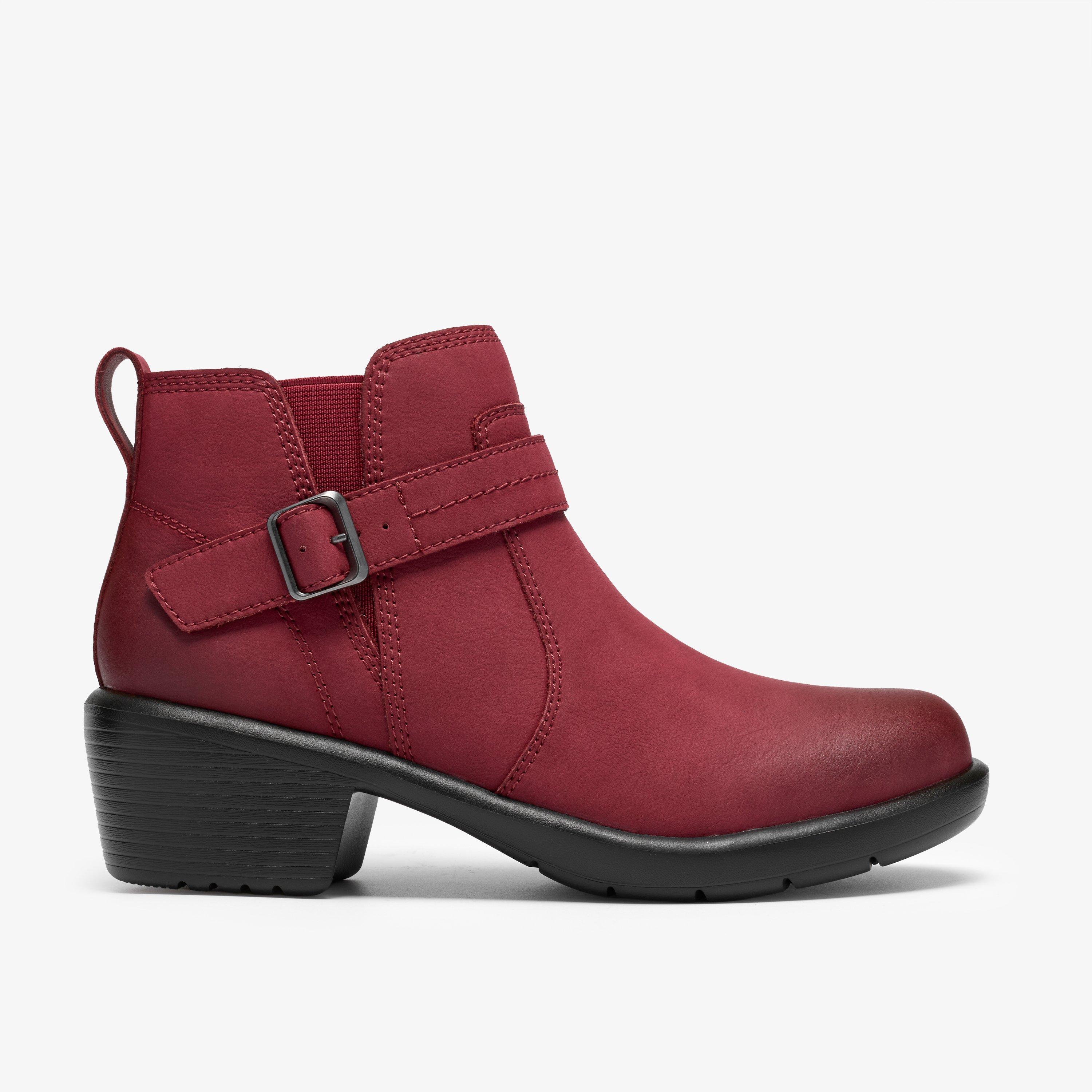 Kynnzie Rise Red Suede