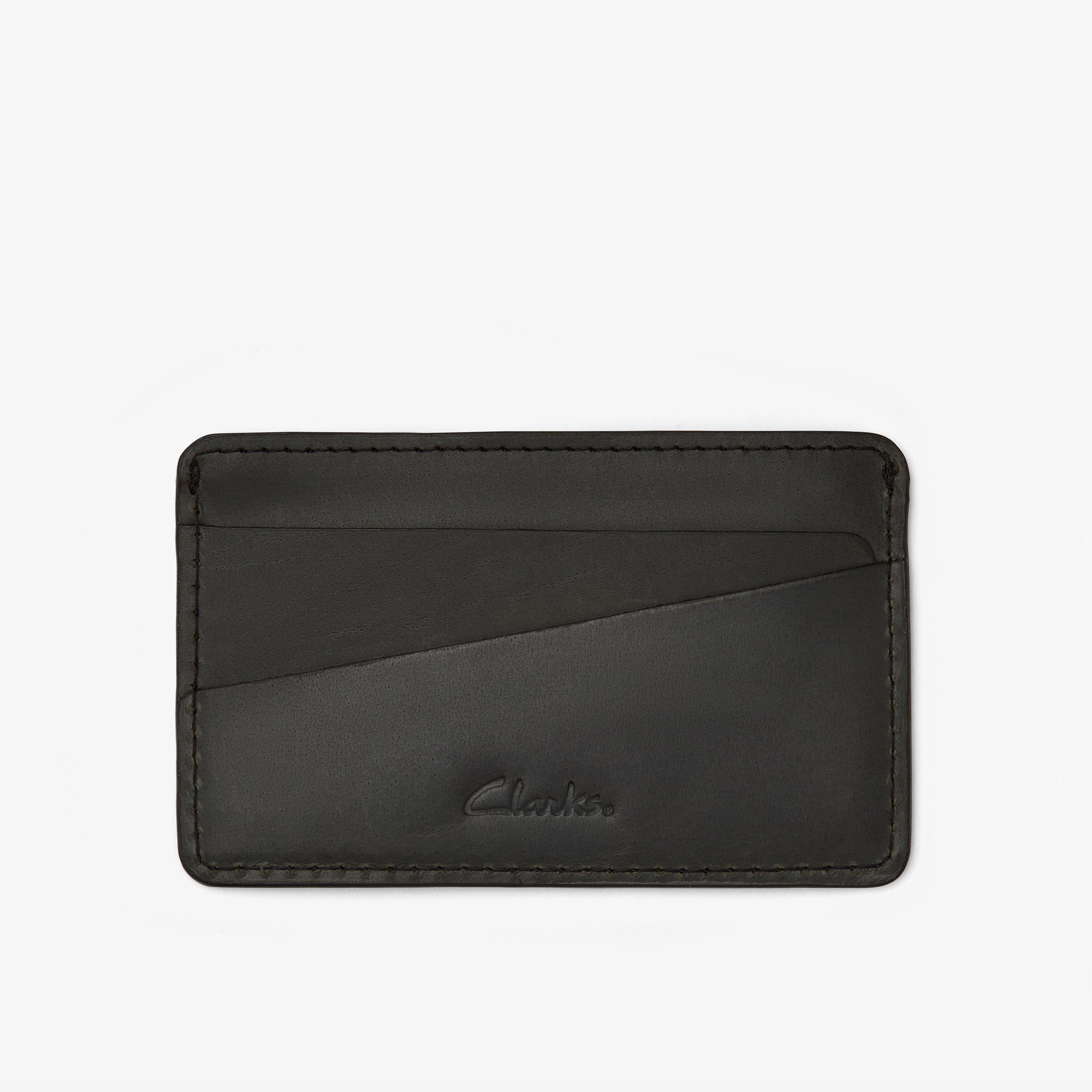 Premium Leather Card Holder Black